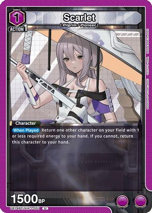 Scarlet (051) (UE14BT/NIK-1-051) [UE14BT: GODDESS OF VICTORY: NIKKE] - Deck Out Gaming