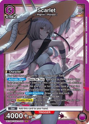 Scarlet (052) (UE14BT/NIK-1-052) [UE14BT: GODDESS OF VICTORY: NIKKE] Foil - Deck Out Gaming