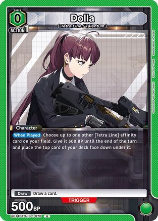 Dolla (UE14BT/NIK-1-075) [UE14BT: GODDESS OF VICTORY: NIKKE] - Deck Out Gaming