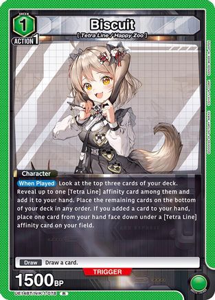 Biscuit (UE14BT/NIK-1-078) [UE14BT: GODDESS OF VICTORY: NIKKE] Foil - Deck Out Gaming