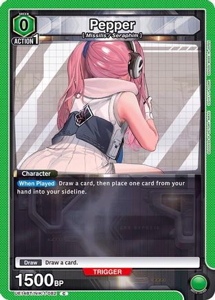Pepper (UE14BT/NIK-1-082) [UE14BT: GODDESS OF VICTORY: NIKKE] - Deck Out Gaming