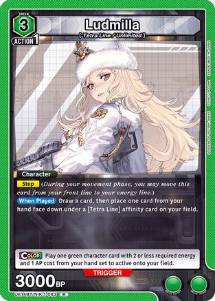 Ludmilla (UE14BT/NIK-1-083) [UE14BT: GODDESS OF VICTORY: NIKKE] Foil - Deck Out Gaming