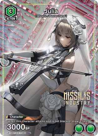 Julia (U*) (UE14BT/NIK-1-085) [UE14BT: GODDESS OF VICTORY: NIKKE] Foil - Deck Out Gaming