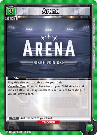Arena (UE14BT/NIK-1-096) [UE14BT: GODDESS OF VICTORY: NIKKE] - Deck Out Gaming