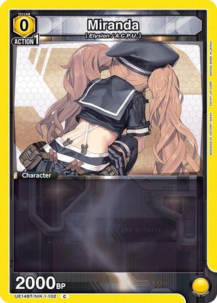 Miranda (UE14BT/NIK-1-102) [UE14BT: GODDESS OF VICTORY: NIKKE]