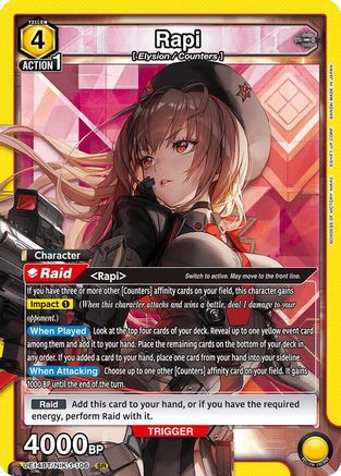 Rapi (106) (UE14BT/NIK-1-106) [UE14BT: GODDESS OF VICTORY: NIKKE] Foil - Deck Out Gaming