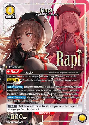Rapi (106) (SR*) (UE14BT/NIK-1-106) [UE14BT: GODDESS OF VICTORY: NIKKE] Foil - Deck Out Gaming