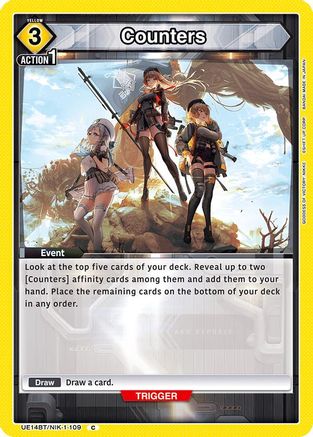 Counters (UE14BT/NIK-1-109) [UE14BT: GODDESS OF VICTORY: NIKKE] - Deck Out Gaming