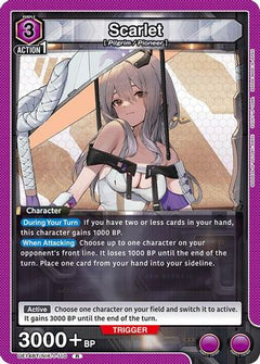 Scarlet (110) (UE14BT/NIK-1-110) [UE14BT: GODDESS OF VICTORY: NIKKE] Foil - Deck Out Gaming