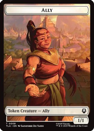 Ally (0008) // Clue (0016) Double-Sided Token (8) [Avatar: The Last Airbender] - Deck Out Gaming