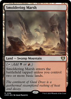 Smoldering Marsh (1036) [Commander Masters] - Deck Out Gaming