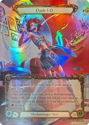 Dash I/O - HER156 (HER0156) [Flesh and Blood: Promo Cards] Rainbow Foil - Deck Out Gaming