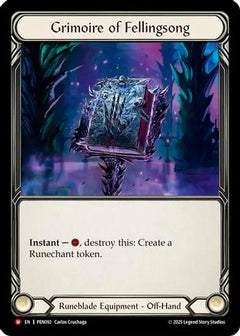 Grimoire of Fellingsong (PEN092) [Compendium of Rathe] - Deck Out Gaming