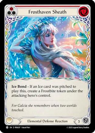 Frosthaven Sheath (PEN207) [Compendium of Rathe] Rainbow Foil - Deck Out Gaming