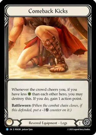 Comeback Kicks (PEN288) [Compendium of Rathe] Cold Foil - Deck Out Gaming