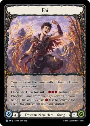 Fai (SFA001) [Silver Age Chapter 1] - Deck Out Gaming