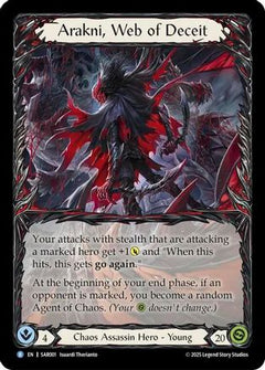 Arakni, Web of Deceit (Marvel) (SAR001) [Silver Age Chapter 1] - Deck Out Gaming