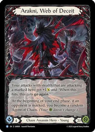 Arakni, Web of Deceit (Marvel) (SAR001) [Silver Age Chapter 1] - Deck Out Gaming