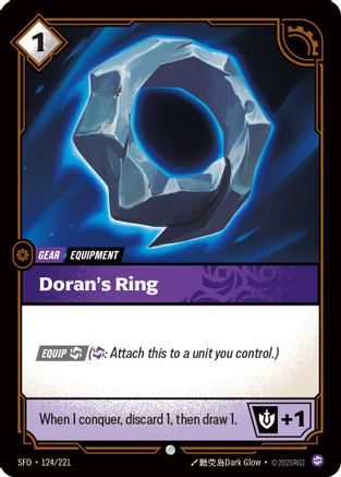 Doran's Ring (124/221) [Spiritforged] - Deck Out Gaming