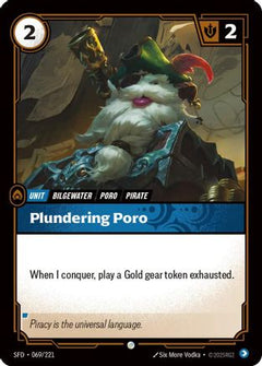 Plundering Poro (069/221) [Spiritforged] Foil - Deck Out Gaming