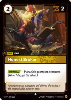 Honest Broker (155/221) [Spiritforged] Foil - Deck Out Gaming
