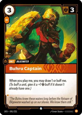 Buhru Captain (091/221) [Spiritforged] Foil - Deck Out Gaming