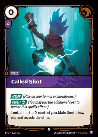 Called Shot (122/221) [Spiritforged] Foil - Deck Out Gaming