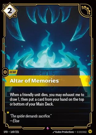 Altar of Memories (169/221) [Spiritforged] Foil - Deck Out Gaming