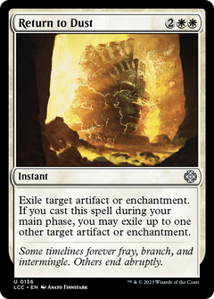 Return to Dust (136) [The Lost Caverns of Ixalan Commander] - Deck Out Gaming