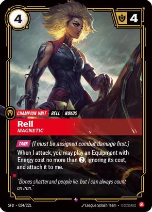 Rell - Magnetic (024/221) [Spiritforged] Foil - Deck Out Gaming