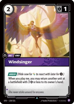 Windsinger (138/221) [Spiritforged] Foil - Deck Out Gaming