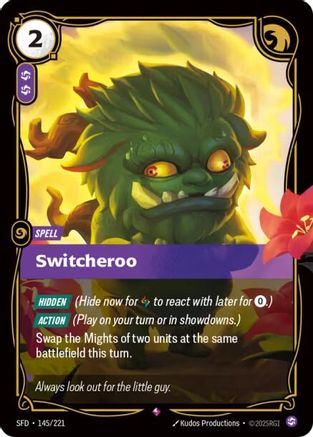 Switcheroo (145/221) [Spiritforged] Foil - Deck Out Gaming