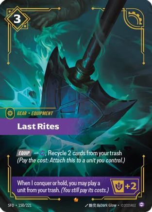 Last Rites (150/221) [Spiritforged] Foil - Deck Out Gaming