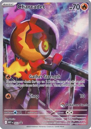 Charcadet - 022 (Pokemon Center Exclusive) (22) [ME: Mega Evolution Promo] Holofoil - Deck Out Gaming
