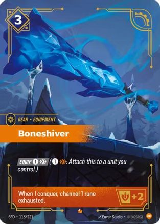 Boneshiver (118/221) [Spiritforged] Foil - Deck Out Gaming