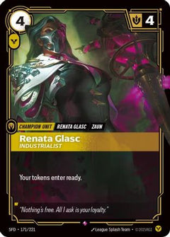 Renata Glasc - Industrialist (171/221) [Spiritforged] Foil - Deck Out Gaming
