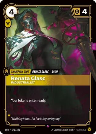Renata Glasc - Industrialist (171/221) [Spiritforged] Foil - Deck Out Gaming