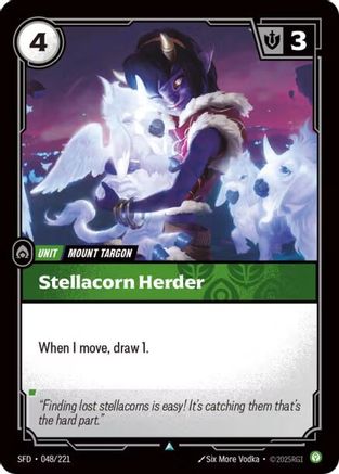 Stellacorn Herder (048/221) [Spiritforged] Foil - Deck Out Gaming