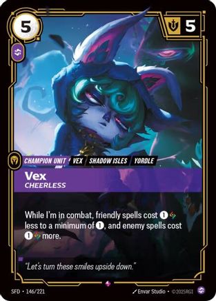 Vex - Cheerless (146/221) [Spiritforged] Foil - Deck Out Gaming