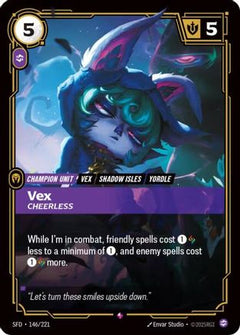 Vex - Cheerless (146/221) [Spiritforged] Foil - Deck Out Gaming