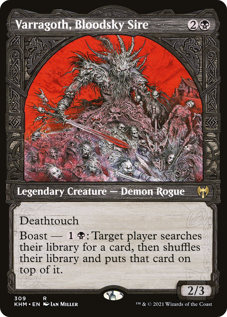 Varragoth, Bloodsky Sire (Showcase) (309) [Kaldheim] - Deck Out Gaming