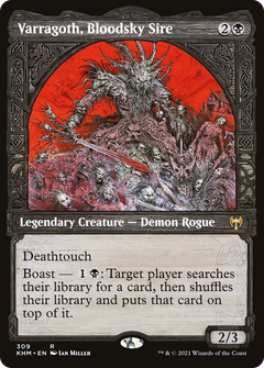 Varragoth, Bloodsky Sire (Showcase) (309) [Kaldheim] - Deck Out Gaming