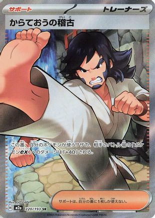 Black Belt's Training (220/193) [M2a: High Class Pack: MEGA Dream ex] Holofoil - Deck Out Gaming