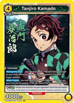 Tanjiro Kamado (002) (UEX05BT/KMY-3-002) [UEX05BT: Demon Slayer: Kimetsu no Yaiba Vol.2] Foil - Deck Out Gaming