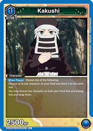 Kakushi (UEX05BT/KMY-3-012) [UEX05BT: Demon Slayer: Kimetsu no Yaiba Vol.2] - Deck Out Gaming