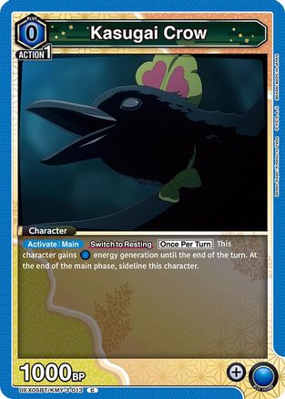 Kasugai Crow (UEX05BT/KMY-3-013) [UEX05BT: Demon Slayer: Kimetsu no Yaiba Vol.2] - Deck Out Gaming