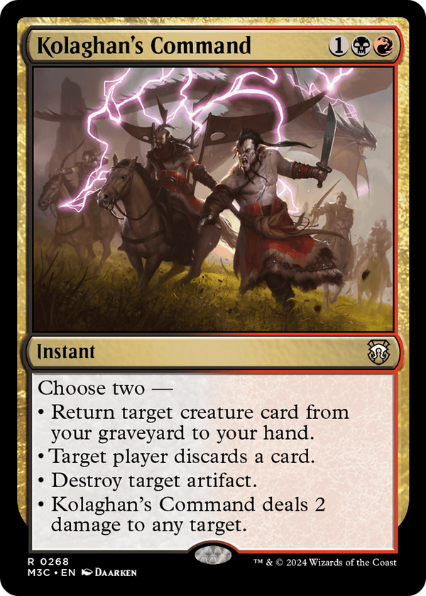 Kolaghan's Command (268) [Modern Horizons 3 Commander] - Deck Out Gaming