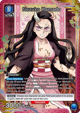 Nezuko Kamado (020) (R*) (UEX05BT/KMY-3-020) [UEX05BT: Demon Slayer: Kimetsu no Yaiba Vol.2] Foil - Deck Out Gaming