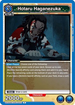 Hotaru Haganezuka (UEX05BT/KMY-3-025) [UEX05BT: Demon Slayer: Kimetsu no Yaiba Vol.2] Foil - Deck Out Gaming