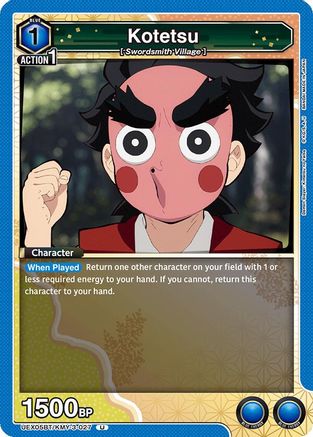 Kotetsu (UEX05BT/KMY-3-027) [UEX05BT: Demon Slayer: Kimetsu no Yaiba Vol.2] - Deck Out Gaming